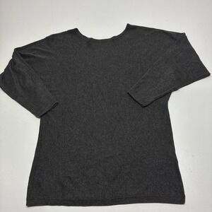 Beryll Blend Cashmere‎ Gray Pullover Sweater Crewneck Women Size S casual comfy